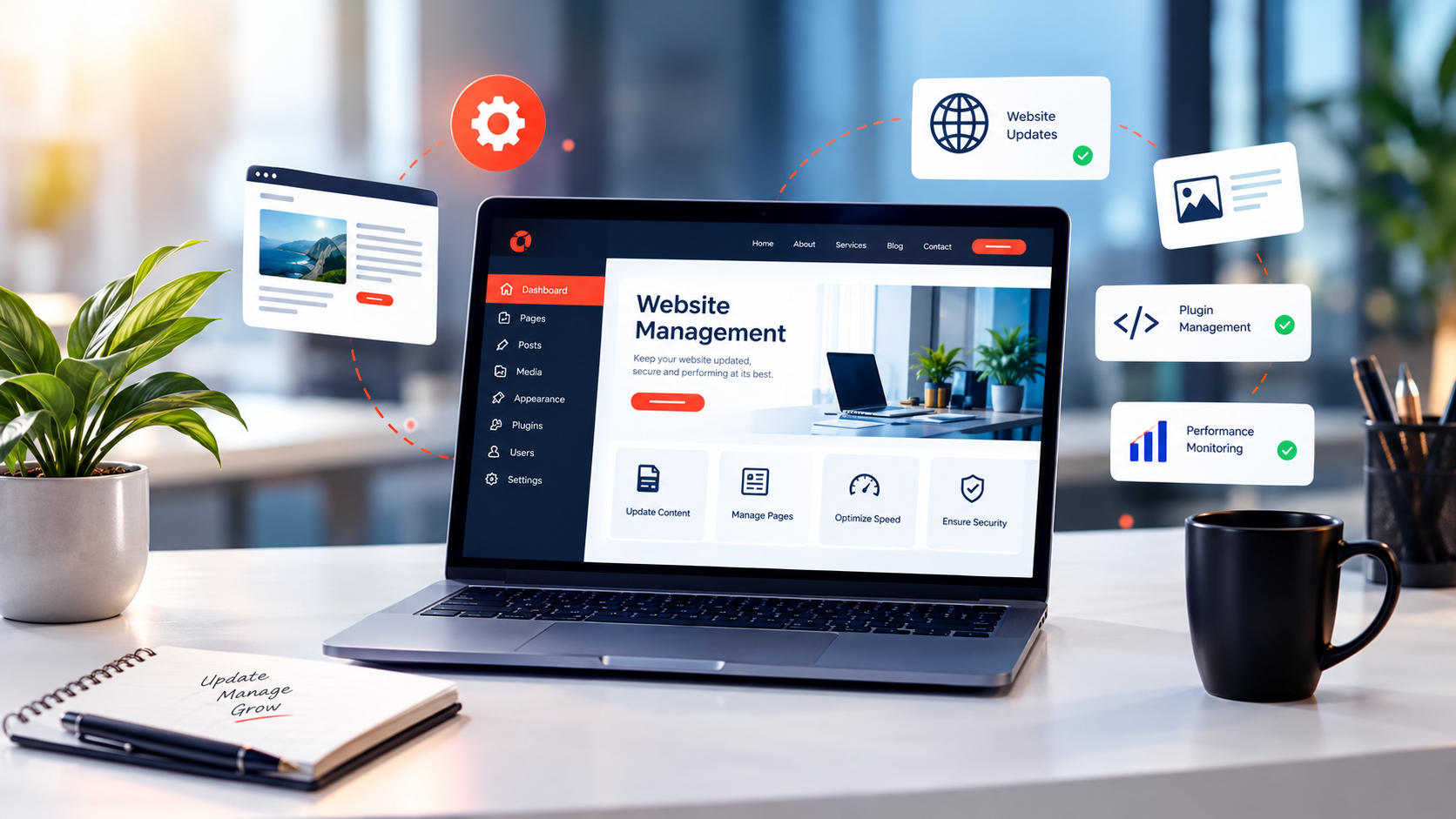 website management